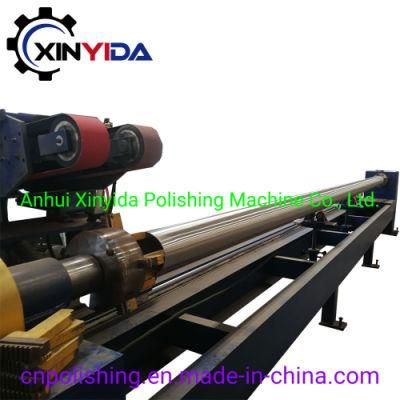 Factory Price Fully Automatically Stainless Steel Pipe External Buffing and Polishing Machine