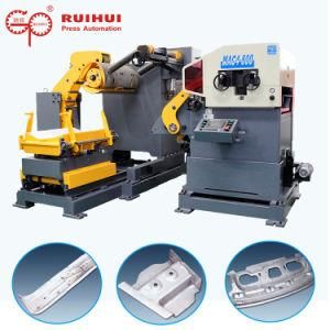 Uncoiler Straightener Feeder Machine in Automatic Industry (MAC4-800)