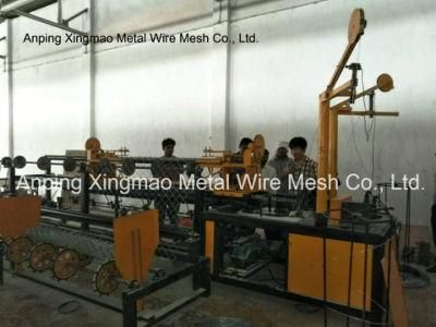 2m-4m Width Automatic Double Wire Chain Link Fence Machine