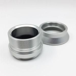 Customised Silver Black Anodized CNC Machining Parts for SIM Racing Rig Cockpit Monitor Mounting Plate