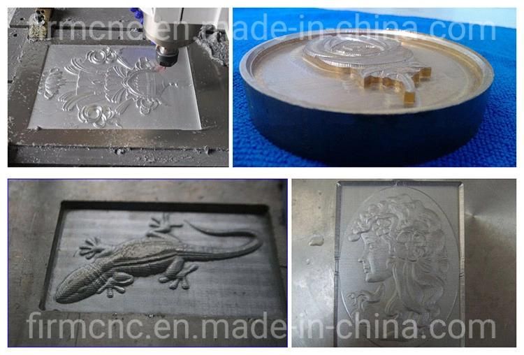 3D Metal Aluminum Milling 6060 CNC Mould Die Engraving Machine