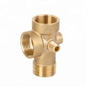 5 Way Brass Pump Fittings Connector /Water Five Way Connectors Fittings