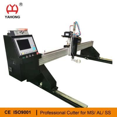 Two Plasma Flame Heads Gantry Plasma Iron Cutter with CE Certificate for Steel