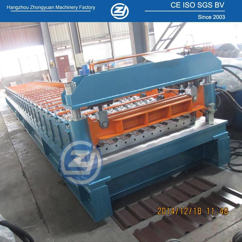 Colored Steel Wall Roof Panel Metal Roofing Aluminum Corrugated Steel Sheet Making Cold Roll Forming Machine Factory Price with ISO9001/Ce/SGS/Soncap