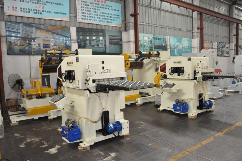 10 Tons Automatic Hydraulic Uncoiler Straightener Feeding Machine