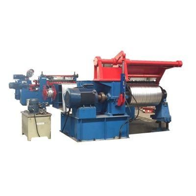 2X600mm Simple Narrow Metal Plate Slitting Line Machine