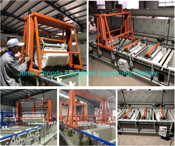 Tongda11 Silver Plating Line / Nickel Electroplating Equipment / Chrome Plating Machine Price