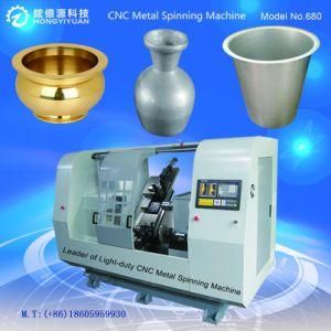 Flow Forming with High-Precision Automatic CNC Metal Spinning Machine (680B-39)