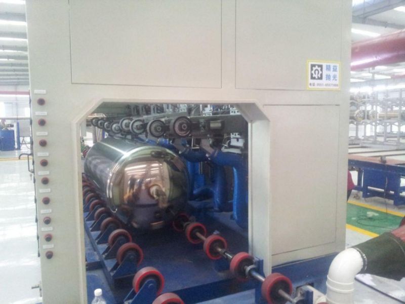 OEM Provided LNG Tank External Buffing and Polishing Machine with High Presision