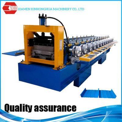 Standing Seam Roof Roll Floor Tile Making Cold Forming Machine