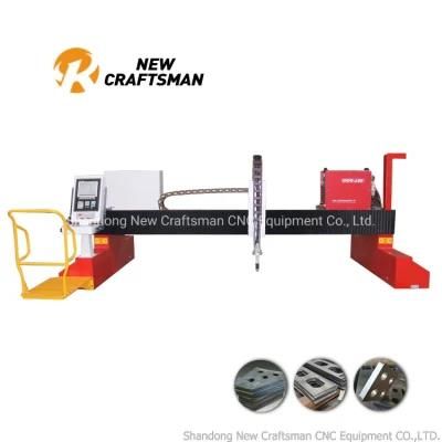 Low Cost for Metal Cutting CNC Flame Plasma Cutting Light Gantry Type CNC Plasma Cutting Machine