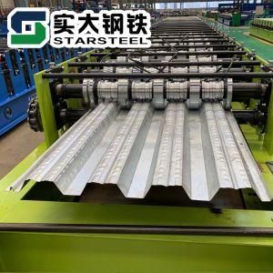 Alu Zinc Corrugated Iron Roofing Sheet Roll Forming Machine