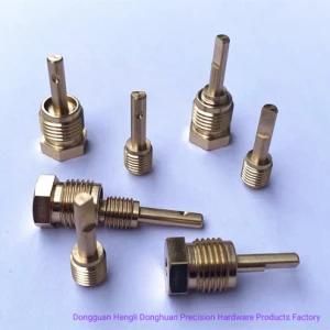 Custom Brass CNC Machining Threaded Metal Parts