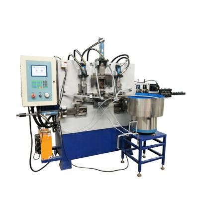 CNC Control Metal Bucket Handle Machine with Free Wire Coiler