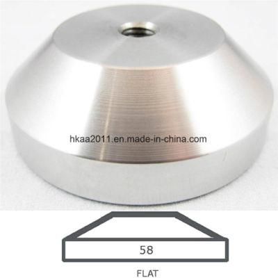 Custom CNC Milling Stainless Steel / Aluminium Tamper Base Coffee Tools