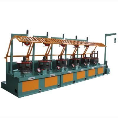 Efficiency Pulley Steel Wire Drawing Machine Straight Wire Process Machine