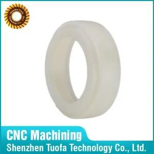 White POM/Nylon Plastics Parts CNC Manufacturing