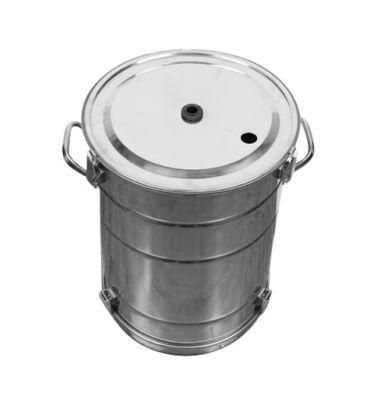 Stainless Steel Powder Bucket Fludizing Powder Coating Hopper