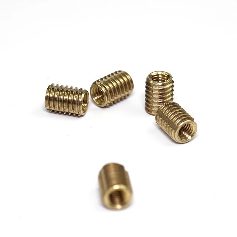 Cheap Brass Threaded Insert, Self Tapping Thread Insert