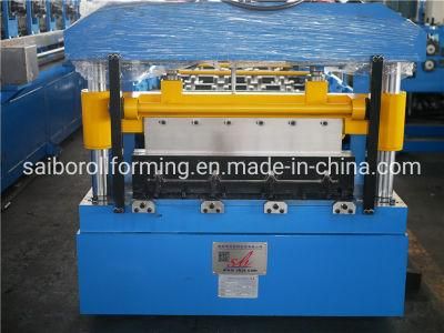 Clip Lock Standing Seam Roof Roll Forming Machine with 5t Decoiler