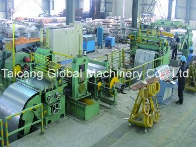 Metal Steel Stainless GI PPGI Slitting Line Shearing Slitter Machine