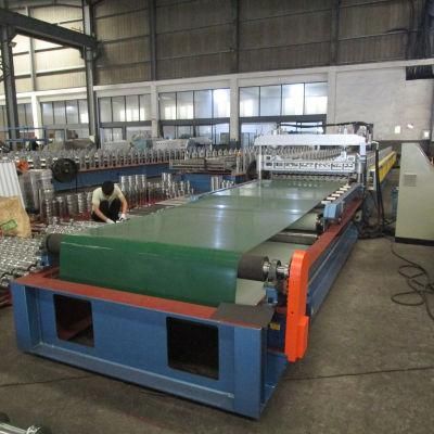 Building Material Galvanized Steel Corrugated Metal Sheet Roof Roll Forming Machine with Flying Cutting