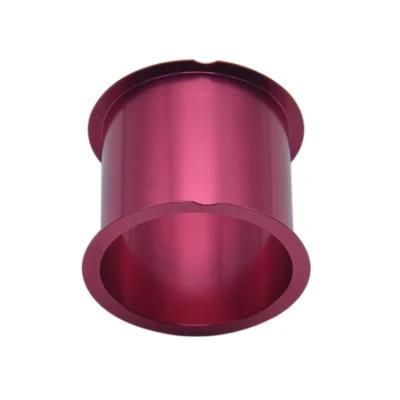 Aluminum Cap CNC Turning Machining Metal Brass Parts Color Anodized