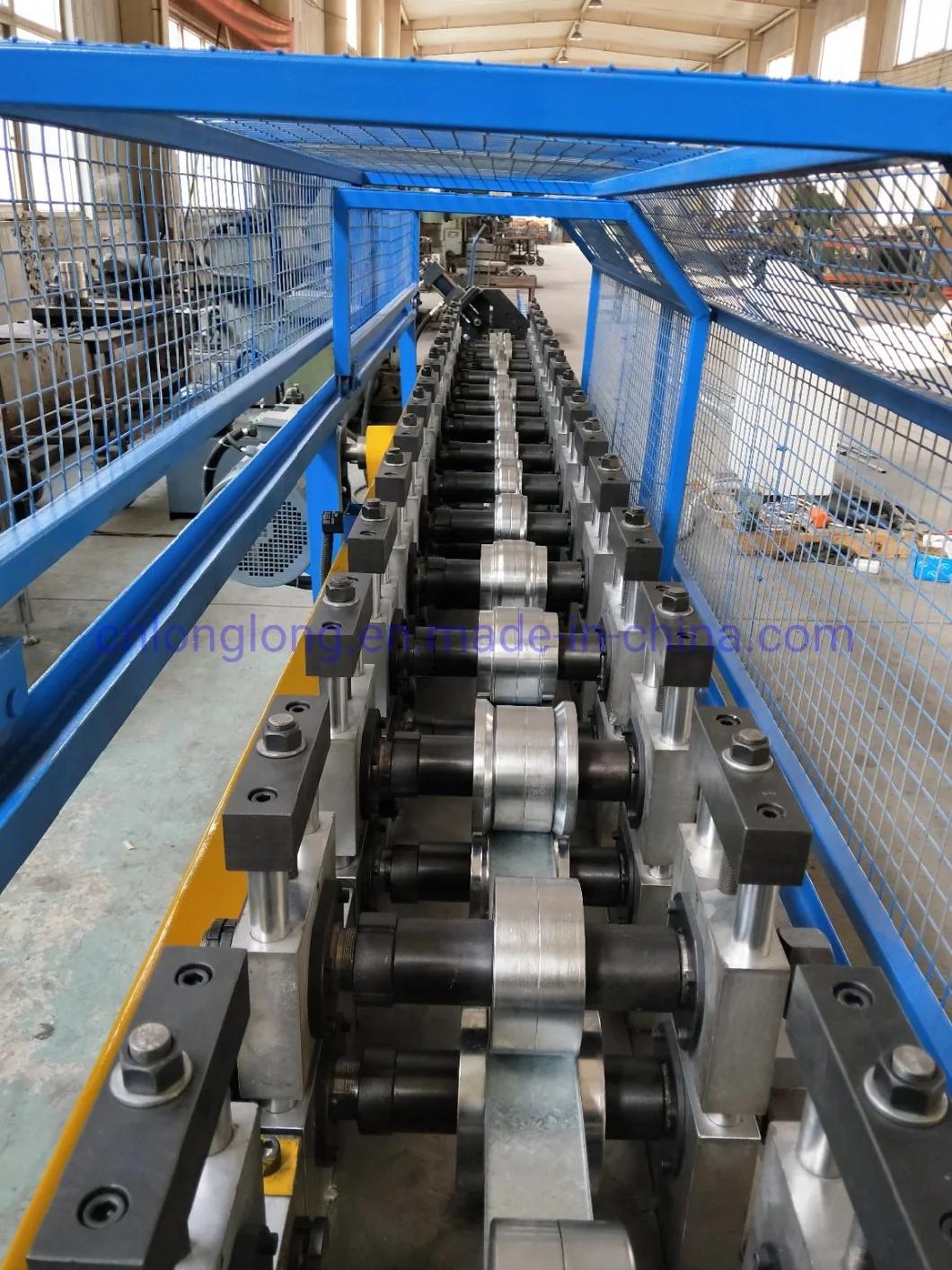 Monthly Deals High Speed Automatic Greenhouse C Steel Locking Profile Roll Forming Machine for Locking Wiggle Wire Fix Greenhouse Film Monthly Deals