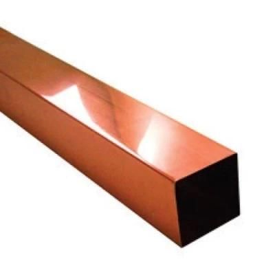 100*100mm Steel Billet Copper Mould Tube for Continuous Casting Machine