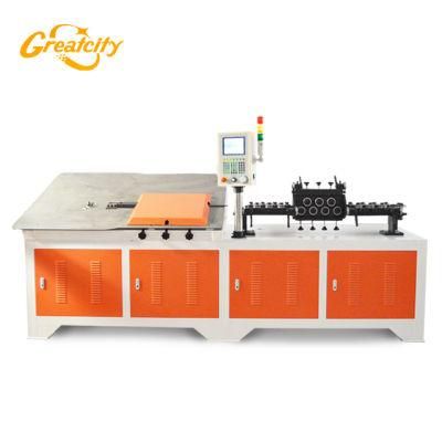 2D CNC Wire Bending Machine and Bending Different Shapes