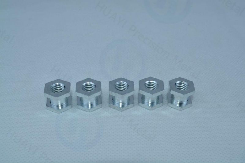 OEM Custom High Strength Precision Made Zinc Plated Galvanized Carbon Steel Nuts DIN934 Self Locking Hex Nuts