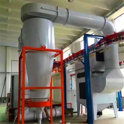 New Steel Electrostatic Auto Powder Coating Spray Booth for Lamp Post