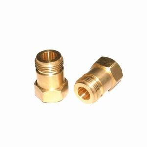 OEM Precision Electroplating Turning Lathe Milling Machining Yellow Brass CNC Fittings