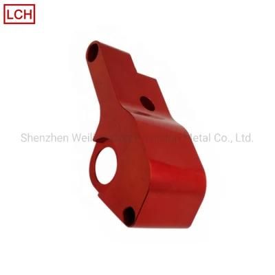 Custom CNC Machining Parts CNC Parts Name with Red Anodize