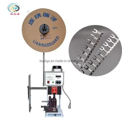 Semi Automatic Spade Type Fork Terminal Crimp Machine