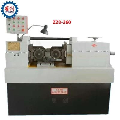 Factory Price 8-80mm Steel Solid Bar Hydraulic Rebar Thread Rolling Machine