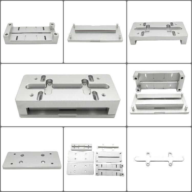 Customized Anodized CNC Machining Milling 7075 Solid Aluminum Alloy Block