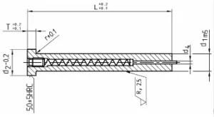 ISO8020e Standard Punch of Mold Parts