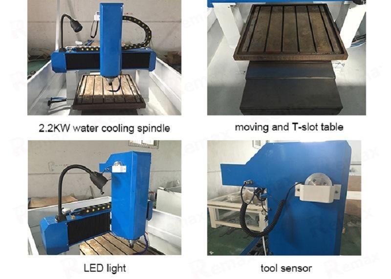600*600mm 3D CNC Milling Router Machine for Metal Working