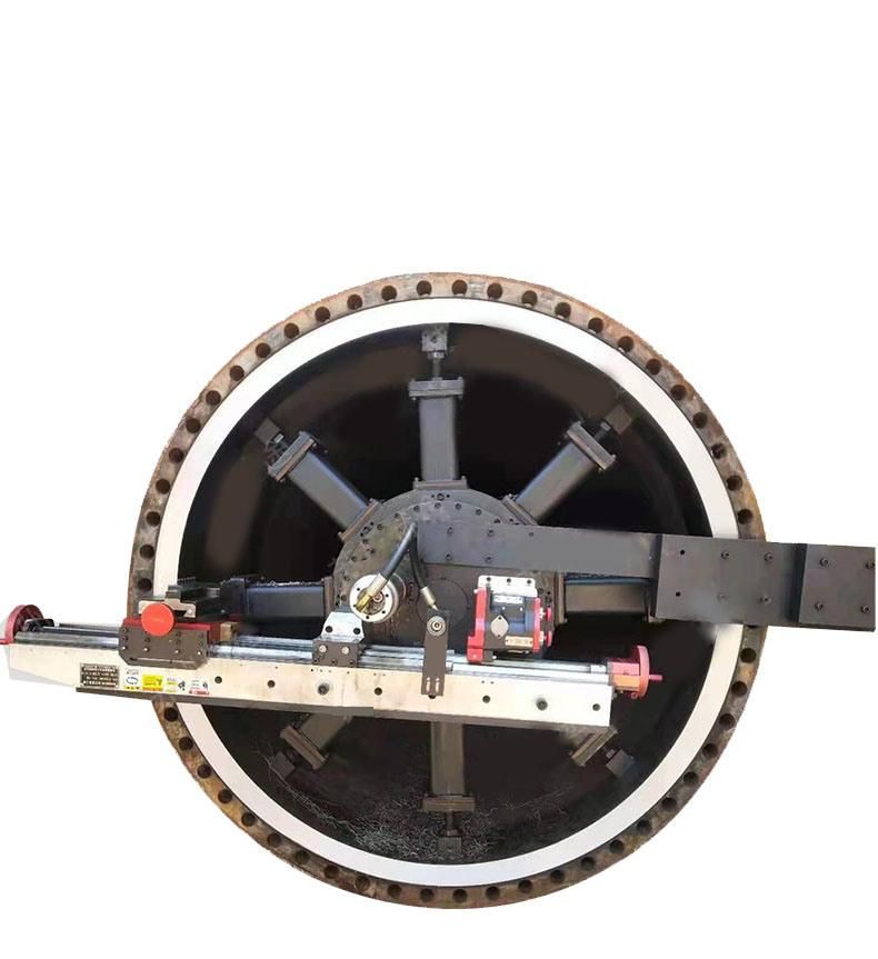 Portable Flange Facing Machine Inner Diameter Mounted Model Cm610 50-610mm