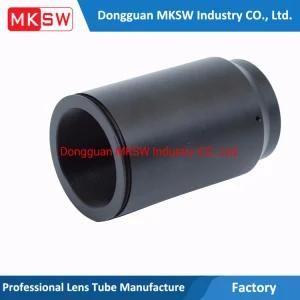 China Black Anodized Camera Interface Lens Hardware Machine Part Processing Accessories