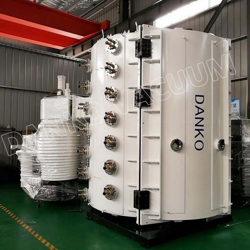 Stainless Steel Furniture Titanium Nitride Gold PVD Vacuum Coating Production Line