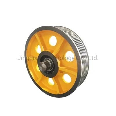 OEM Sand Casting Gray Cast Iron V Belt Pulley Casting Parts