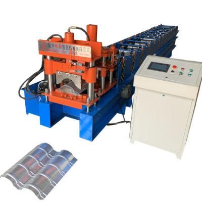 Glazed Tile Capping Ridge Roof Panel Roll Forming Machine/Roof Ridge Tiles Building Materials Machinery