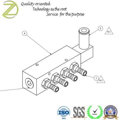 CNC Machining Aluminum Brass Assembly Parts