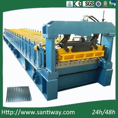 Low Price China Factory CE Certificated Glazed Tile Cold Roll Forming Machine