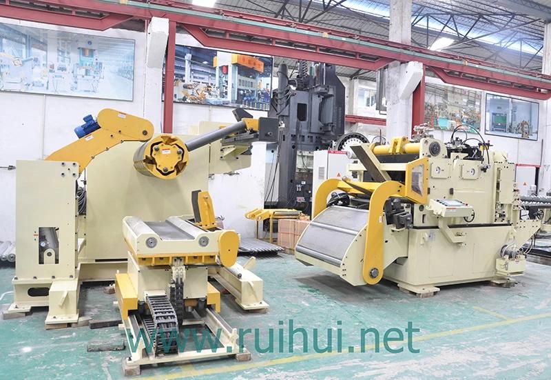 Hydraulic Metal 3 in 1 Nc Decoiler Straightener Feeder for Stamping Press Machine (MAC4-1000H)