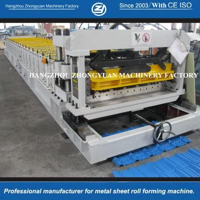 Roofing Glazed Step Tile Rolling Forming Machine