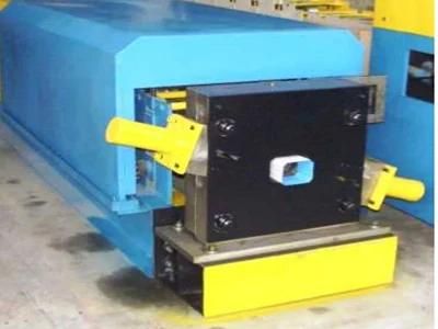 Square Galvanized Color Steel Rain Downspout Pipe Making Machine Roll Forming Machine With Cutting Device Automatically