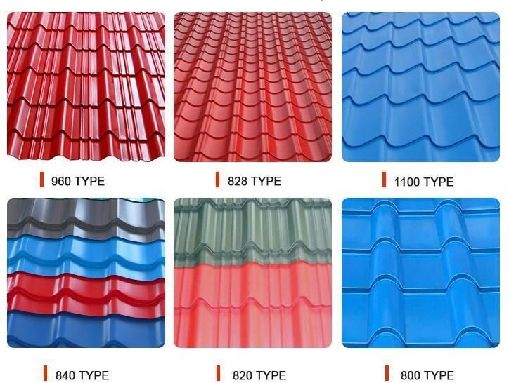 Kenya Popular Glazed Tile Roof Steel Roll Forming Machine /Steel Roof Tile Making Machine